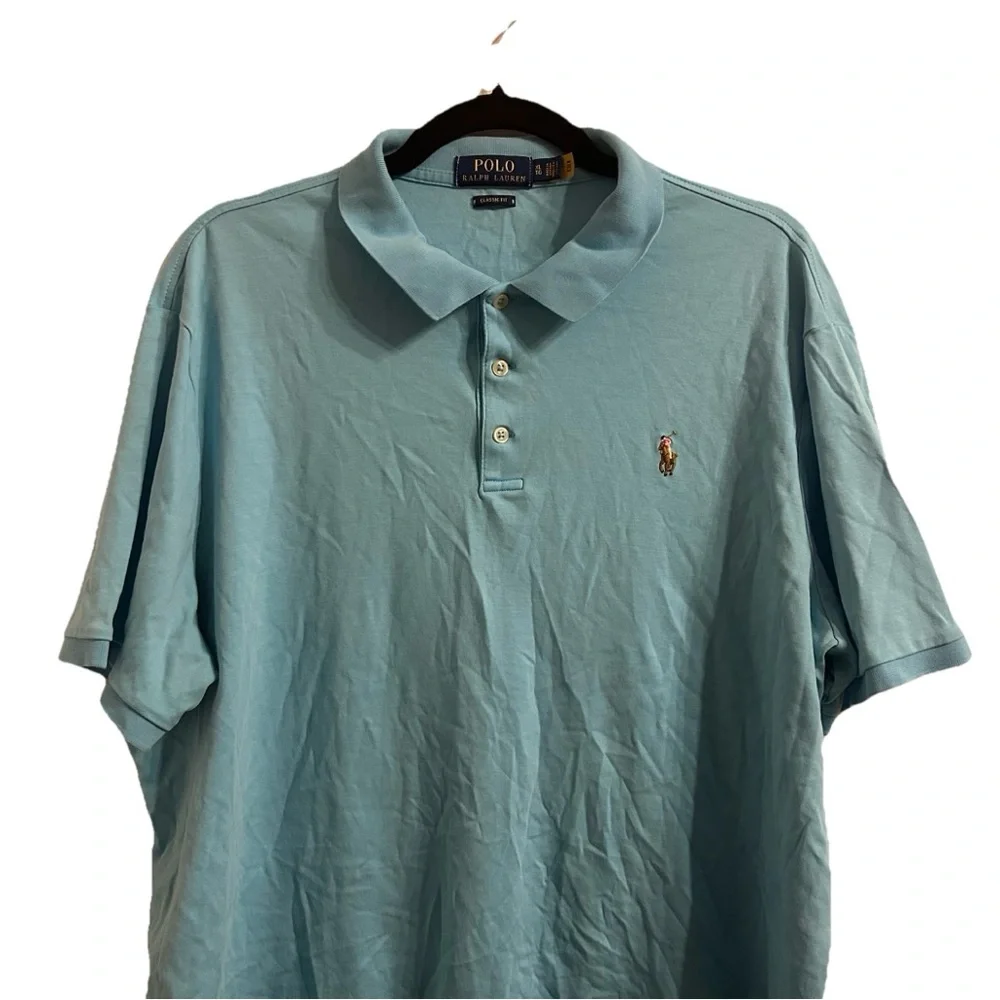 Polo Ralph Lauren Mens Polo Short Sleeve Shirt Classic Fit XL Pony Logo